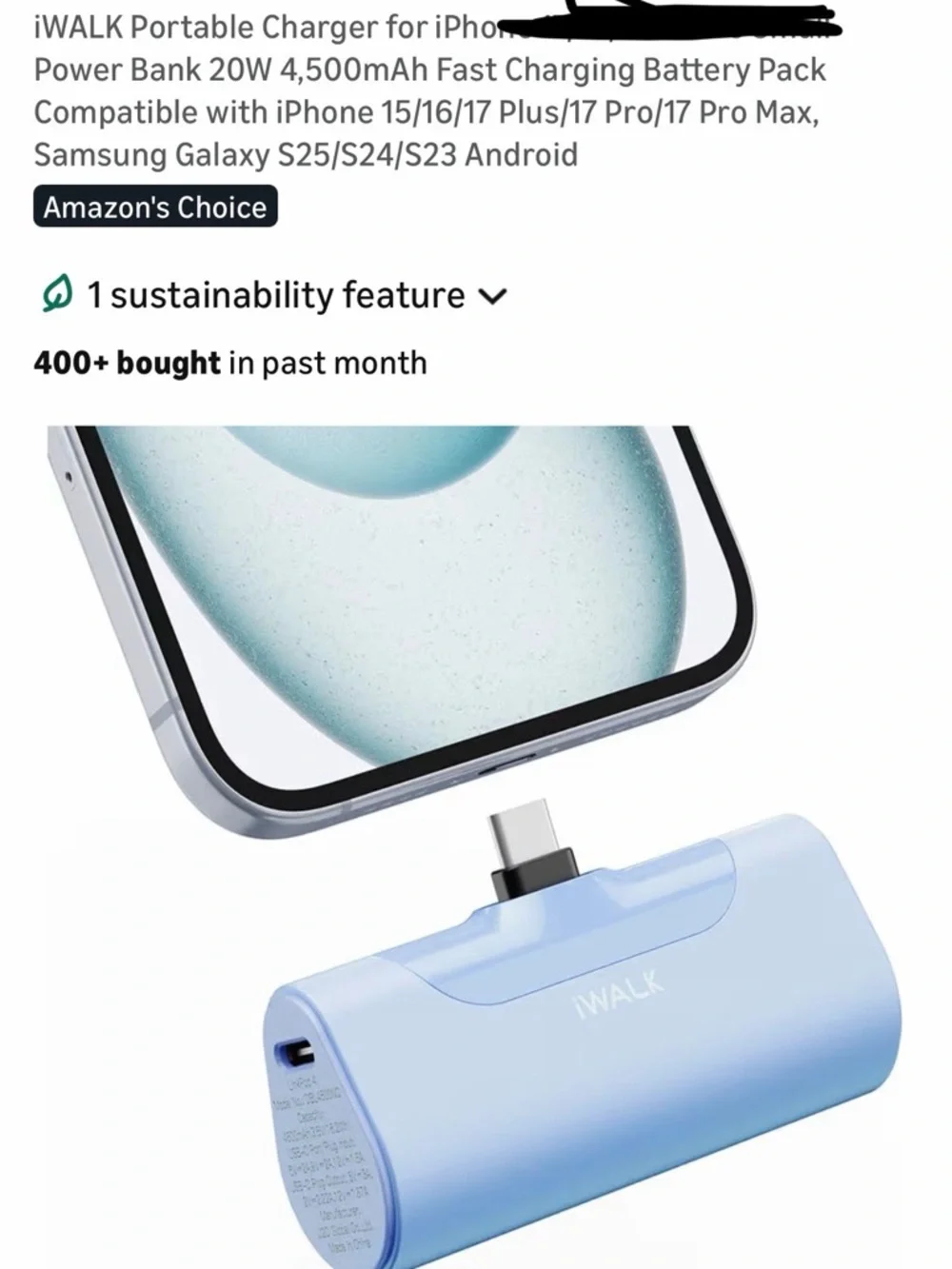 Pair iwalk lightening fast chargers